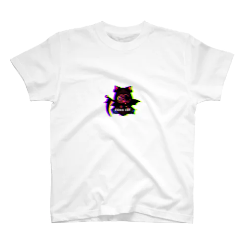 デスにゃん（little dark cat） Regular Fit T-Shirt