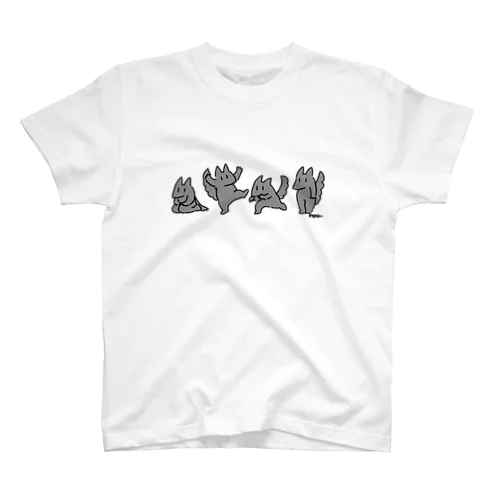 人狼くんのうごき スタンダードTシャツ