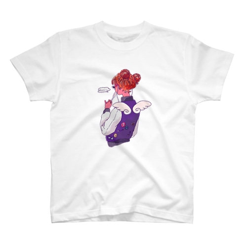 Cute girl Regular Fit T-Shirt