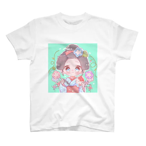 舞妓ちゃん　夏 スタンダードTシャツ