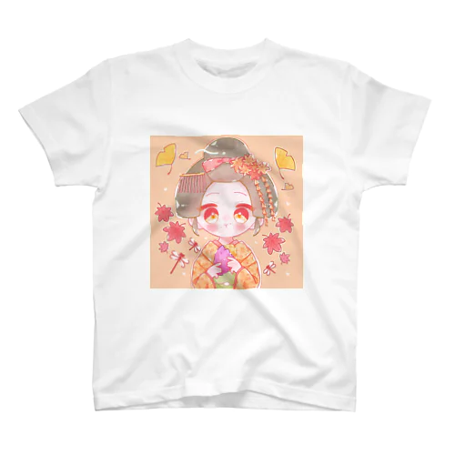 舞妓さん　秋 スタンダードTシャツ