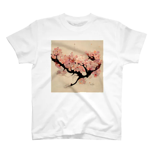 AI「桜」Tシャツ（2） Regular Fit T-Shirt