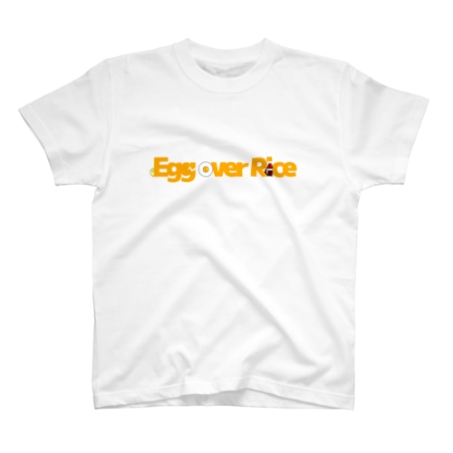 Egg over Rice ロゴTシャツ Regular Fit T-Shirt