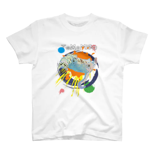 paint cat - ToMoMiSa - Regular Fit T-Shirt