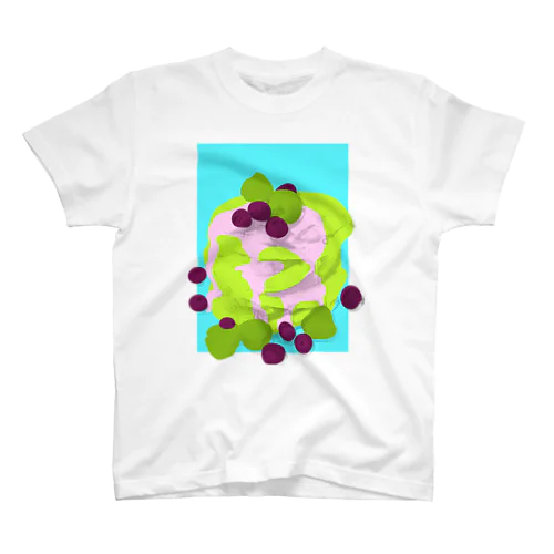 PANCAKE-GREEN スタンダードTシャツ