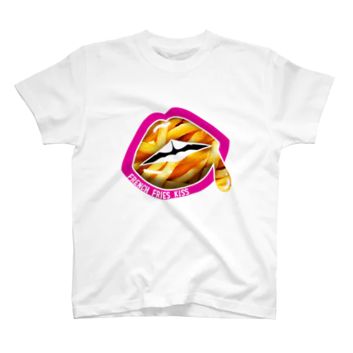 FRENCH FRIES KISS - PINK スタンダードTシャツ