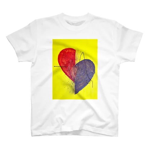 melanco heart Regular Fit T-Shirt