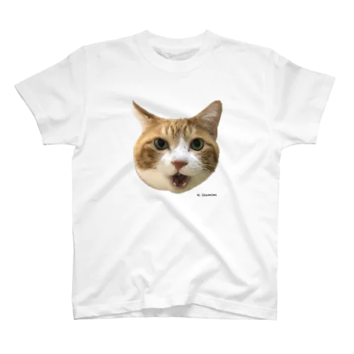 茶トラ猫さんフェイス Regular Fit T-Shirt