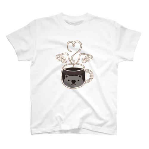 のぞクマグ（※背面プリントあり） スタンダードTシャツ