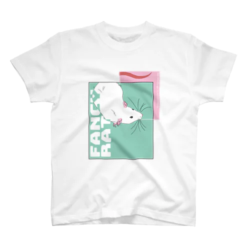 ネズミがかわいいすき■白 Regular Fit T-Shirt