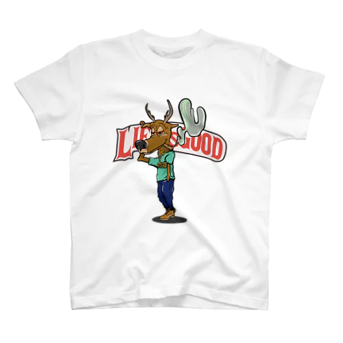 LIFE is DEER Regular Fit T-Shirt