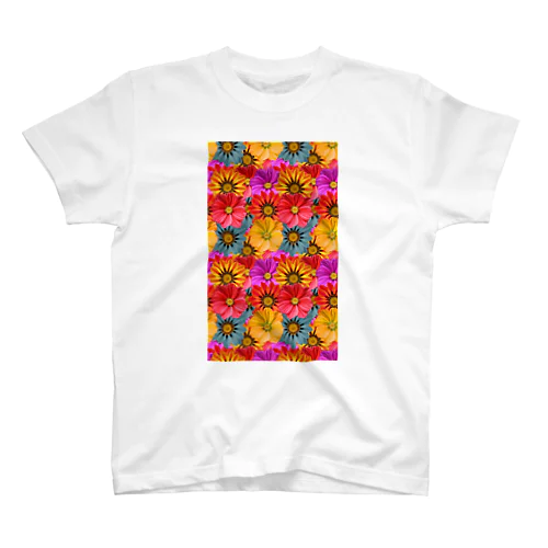 花柄 スタンダードTシャツ