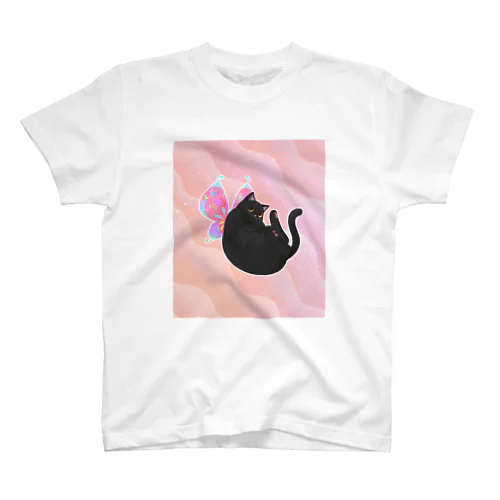 黒猫の妖精 スタンダードTシャツ