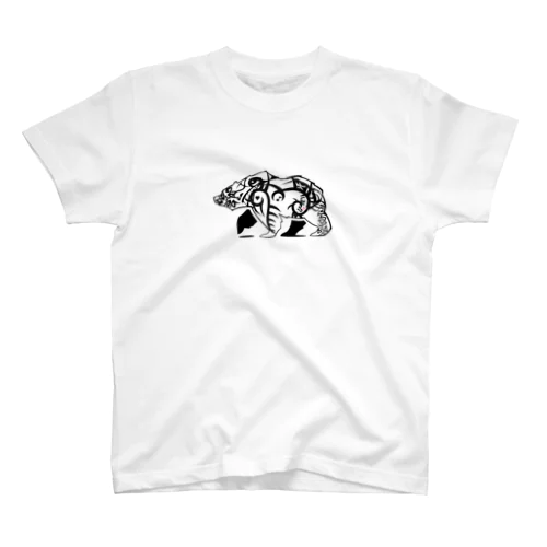 熊デザイン スタンダードTシャツ