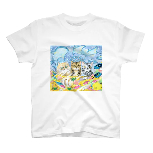 ニャンズ旅行記(Okinawa) スタンダードTシャツ