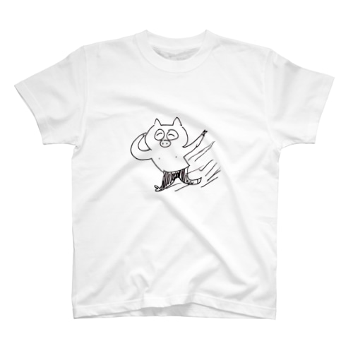はしゃぎぶた Regular Fit T-Shirt