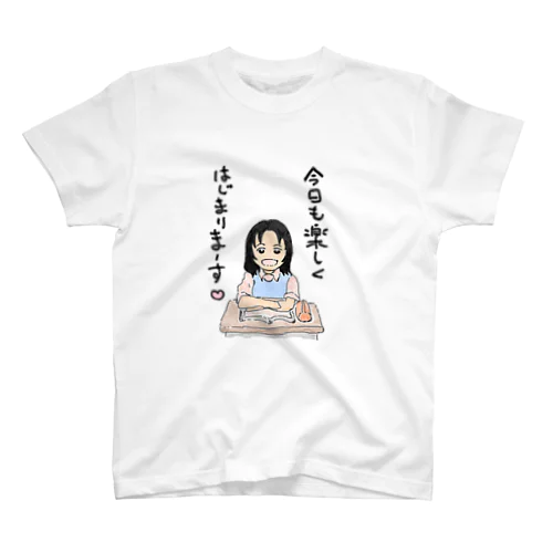 ニコニコ少女 Regular Fit T-Shirt