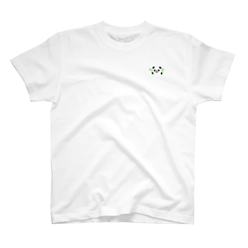 笹ニコニコパンダ Regular Fit T-Shirt