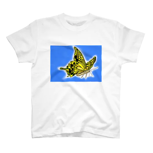 アゲハ蝶、スワロウテイル。 スタンダードTシャツ