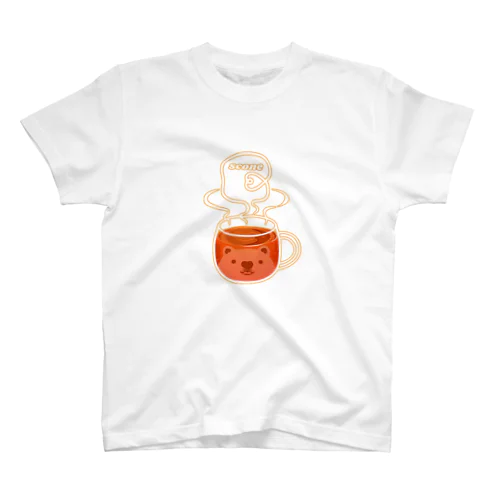 のぞクマグ：紅茶Ver. スタンダードTシャツ