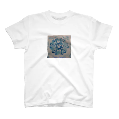 デルフト焼き風　仲良し　fuwari_flower_mill スタンダードTシャツ