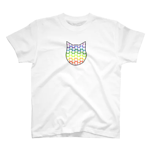 七色の編み目 Regular Fit T-Shirt