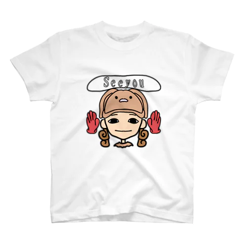 ウサギ帽子のキャロちゃん Regular Fit T-Shirt