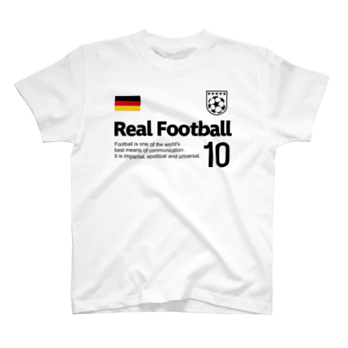 リアルフットボール ドイツ スタンダードTシャツ
