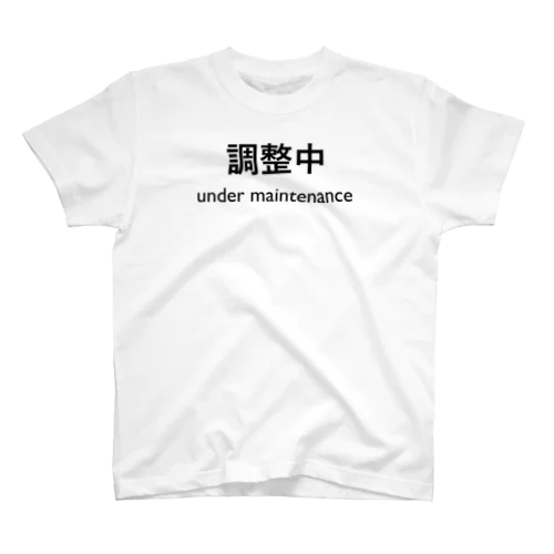 美術館の調整中 スタンダードTシャツ