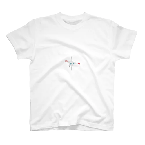 パワフルなポールダンサー スタンダードTシャツ