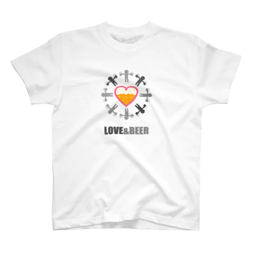 LOVE & BEER スタンダードTシャツ