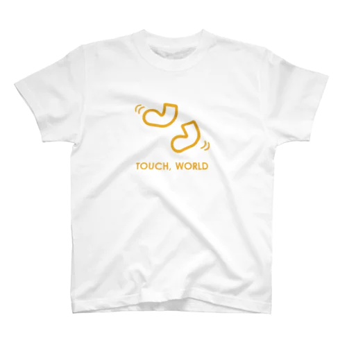 TOUCH, WORLD（MONEY YELLOW） スタンダードTシャツ