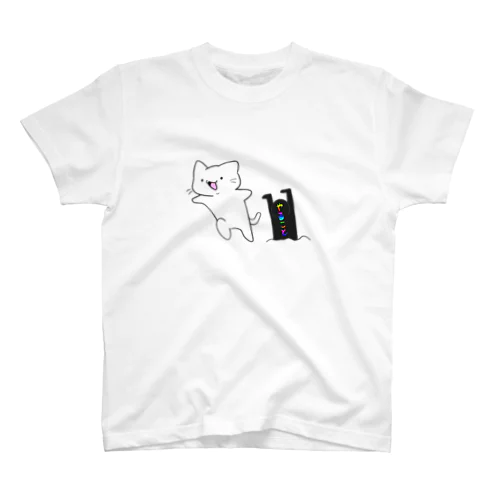 やること全力猫ちゃん。 スタンダードTシャツ