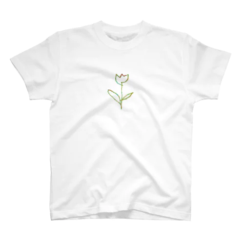 虹色 Tulip Regular Fit T-Shirt