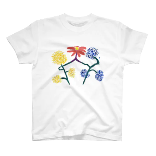 Twin flowers Regular Fit T-Shirt