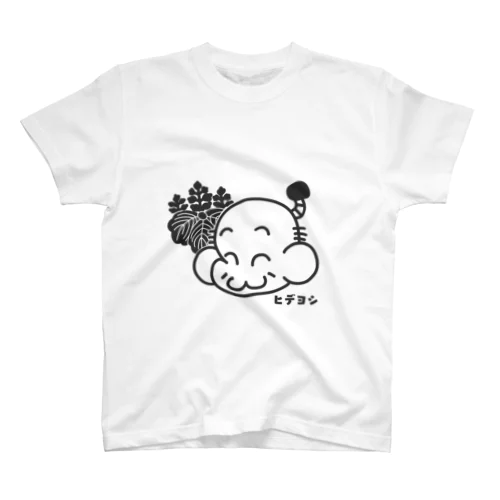 ヒデヨシ（ゆる家紋） スタンダードTシャツ