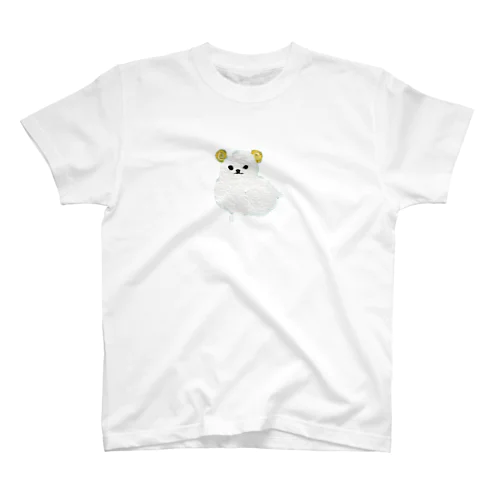 re:じっと見るひつじ Regular Fit T-Shirt