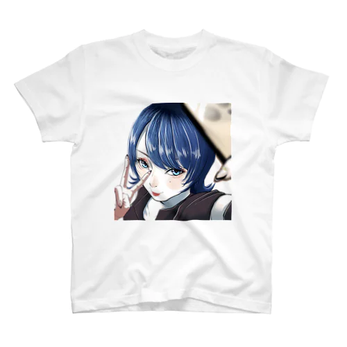 自撮り女子 Regular Fit T-Shirt