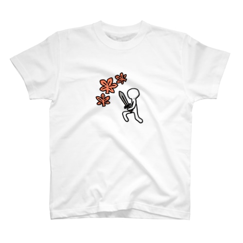 紅葉狩りくん〜カラー〜 Regular Fit T-Shirt