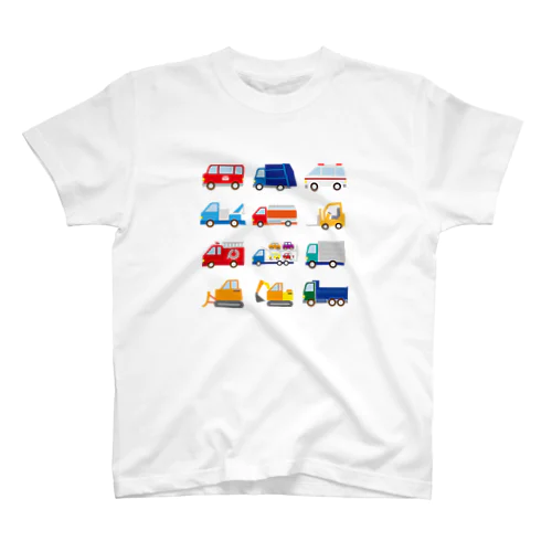 はたらくくるま Regular Fit T-Shirt