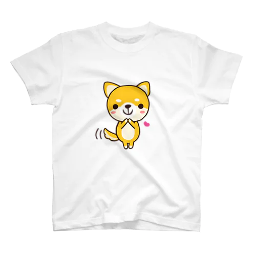 柴犬くん Regular Fit T-Shirt