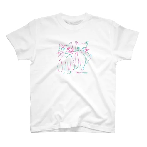 キサネコ  3 スタンダードTシャツ