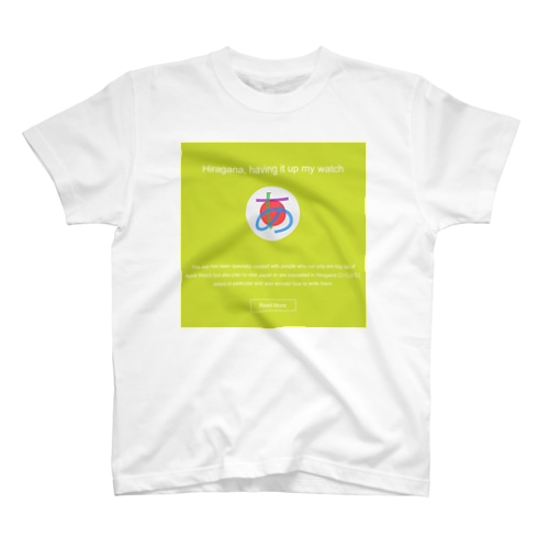 Hiragana watchOSアプリ Regular Fit T-Shirt