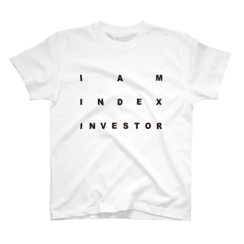 I AM INDEX INVESTOR T-SHIRTS スタンダードTシャツ