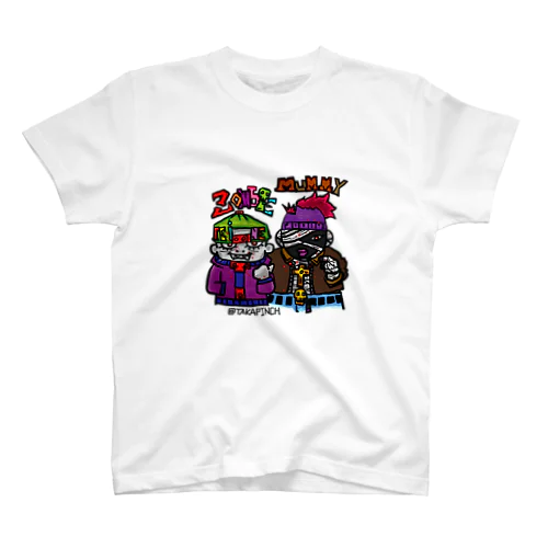 ZOMBIE＆MUMMY Regular Fit T-Shirt