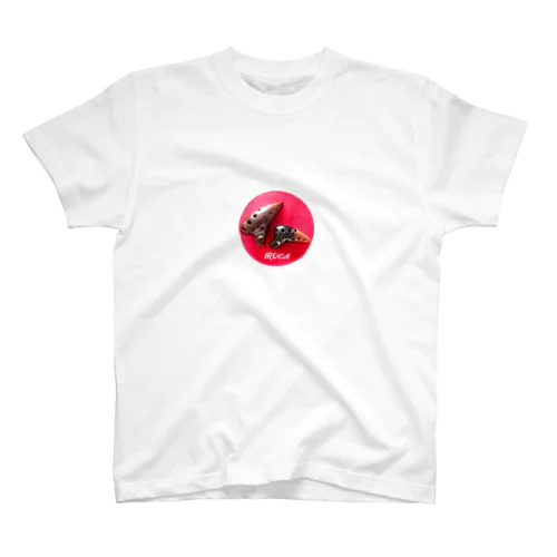 IRUCA Ocarina (ロゴ入) Regular Fit T-Shirt