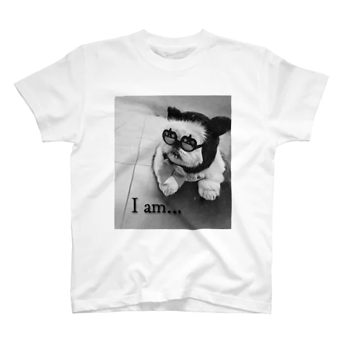 I am... (シロクロ) Regular Fit T-Shirt