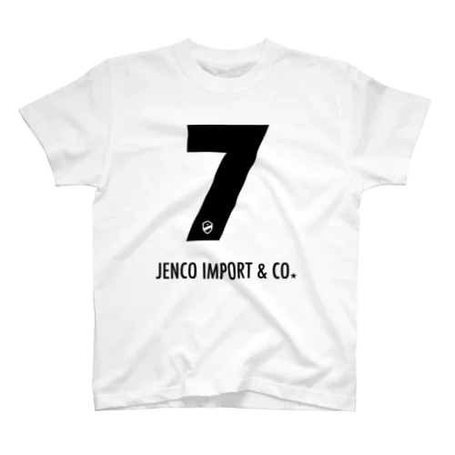 JENCO IMPORT & CO. LUCKY No.7 Regular Fit T-Shirt