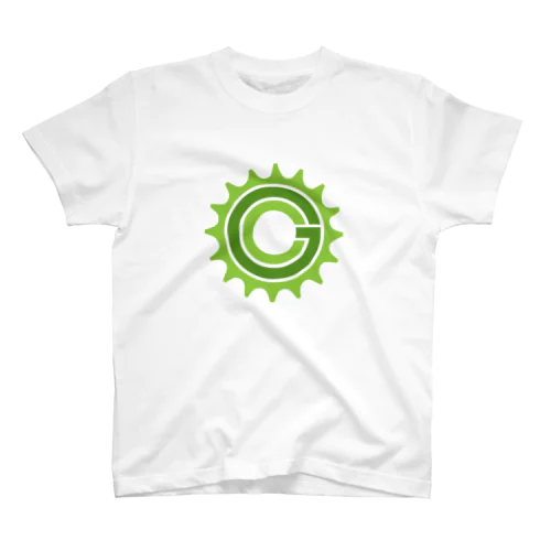 Green Cog Cog Logo Regular Fit T-Shirt