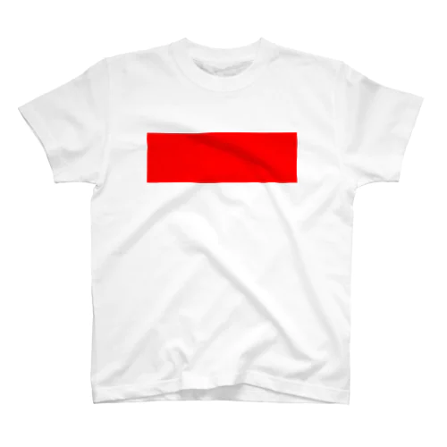四角い赤いやつ Regular Fit T-Shirt